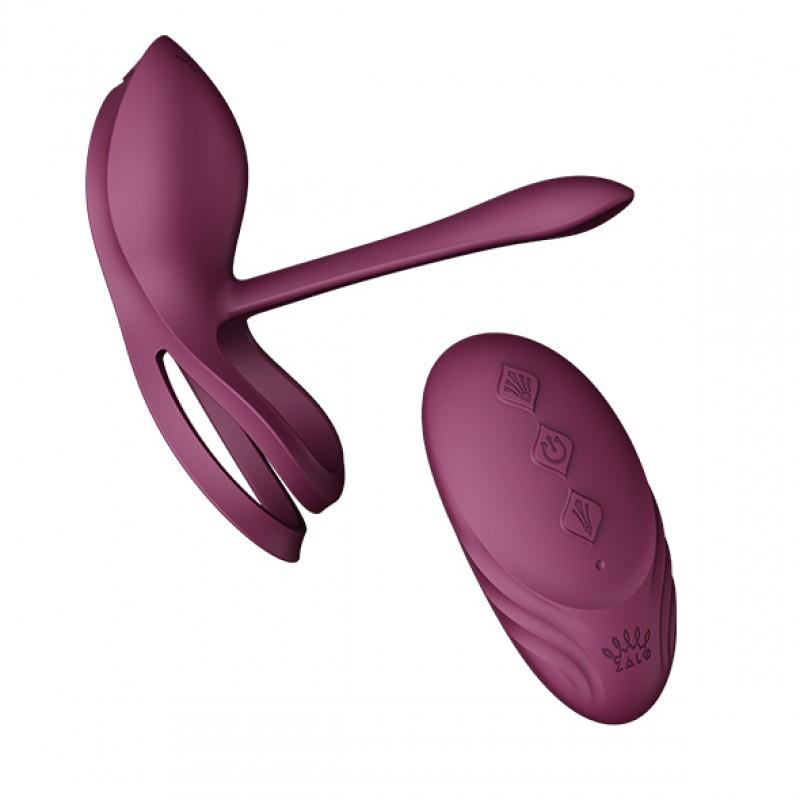 Wearable Vibrator Velvet Purple - Zalo - Bayek