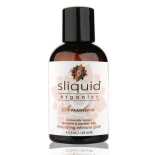 Vee ja aaloe baasil stimuleeriv Bio libesti 125 ml - Sliquid Organics Sensation