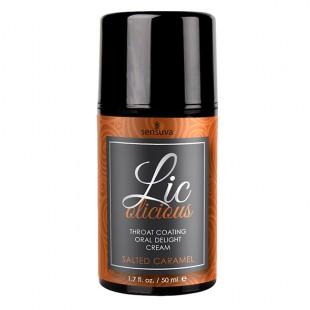 Sensuva - lic-o-licious oral delight cream salted caramel 50 ml