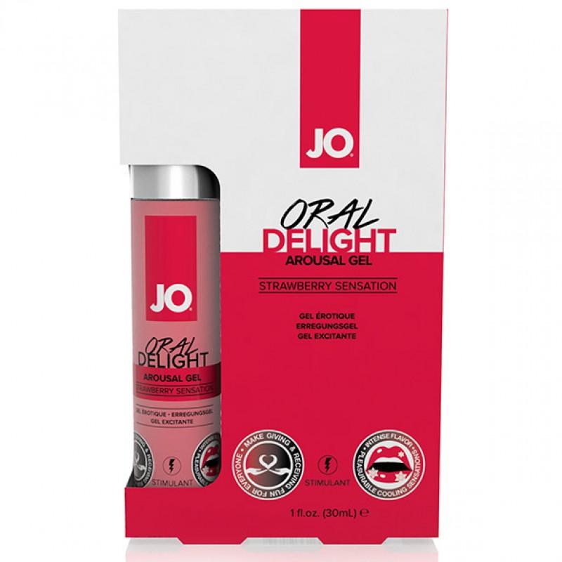 System jo - oral delight arousal gel strawberry sensation 30 ml