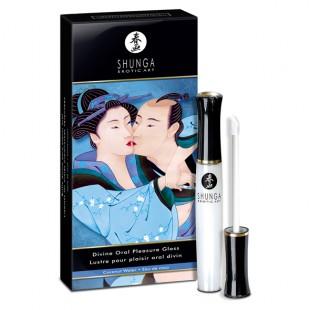 Блеск для губ 3 в 1 Shunga Oral Pleasure Gloss Кокос, 10 мл