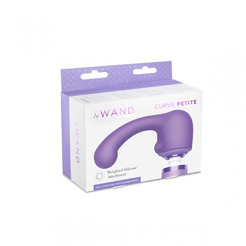 Le wand - petite curve weighted silicone attachment