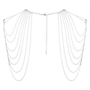 Bijoux indiscrets - magnifique shoulder jewelry silver