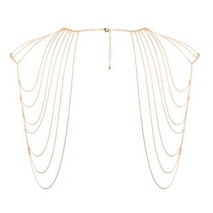 Bijoux indiscrets - magnifique shoulder jewelry gold