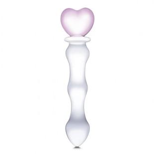 Glas - sweetheart glass dildo