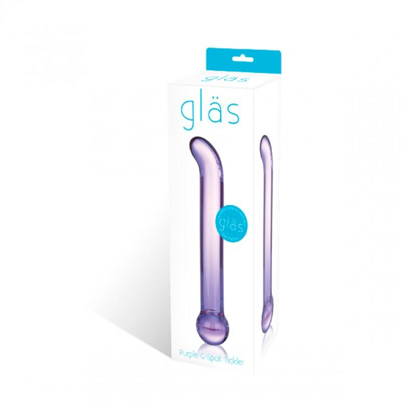 Glas - purple glass g-spot tickler