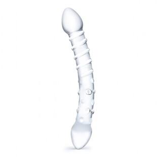 Glas - double trouble glass dildo