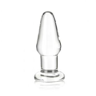 Glas - glass butt plug 8,9 cm